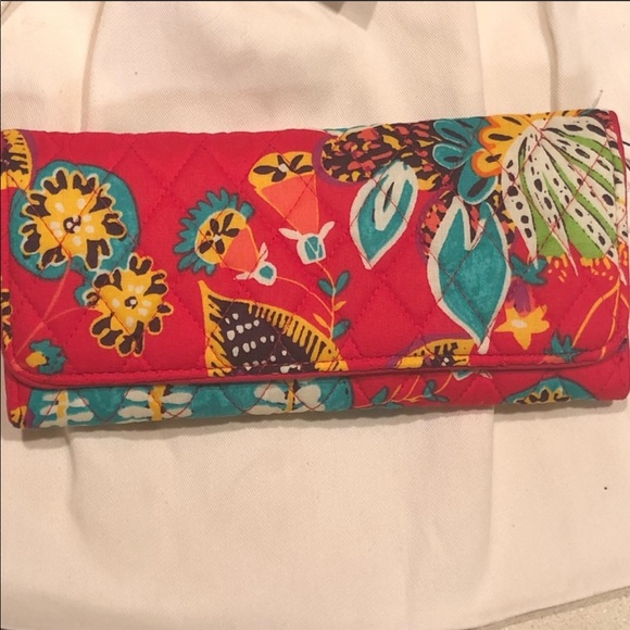 Vera Bradley Handbags - New with tags Vera Bradley Pink Floral Wallet